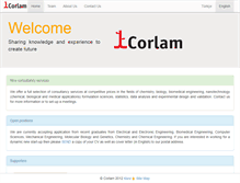 Tablet Screenshot of corlamlabs.com